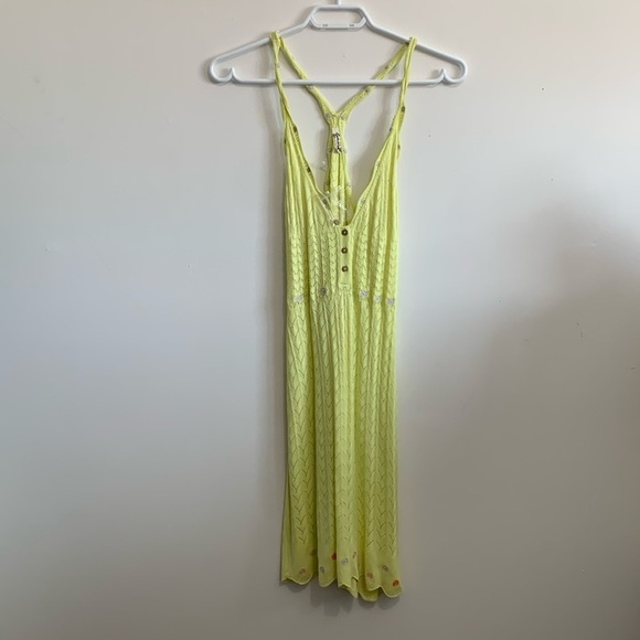 BNWOT Intimately Free people Keep Going Mini Slip knit Dress size S - Picture 2 of 5